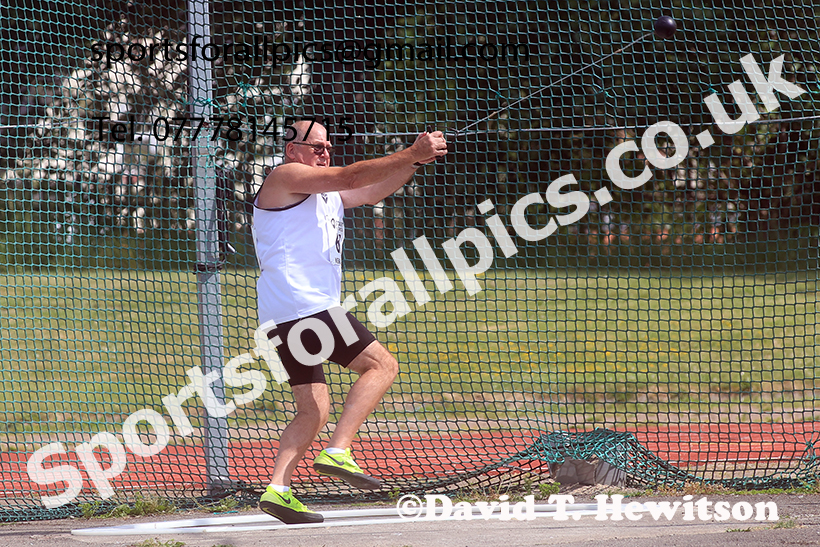 Hammer, 2025 NEMAA Track and Field, Monkton. Photo: David T. Hewitson/Sports for All Pics